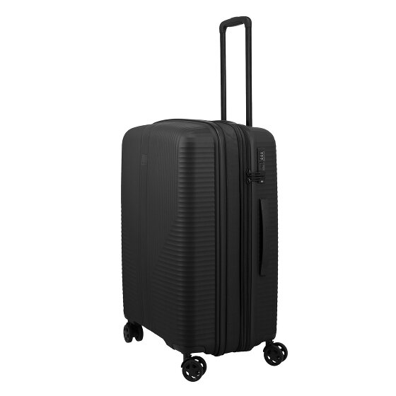 Travelite Air Stripe 4 kółka Walizka M 66 cm z plisą rozprężną
