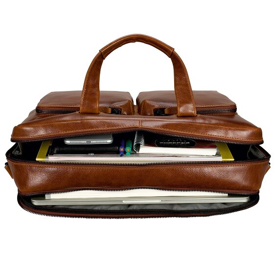 Leonhard Heyden Porto Teczka Skórzany 39 cm