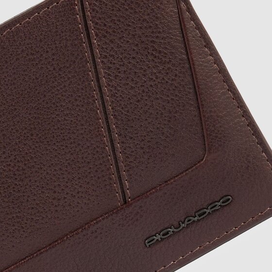 Piquadro Carl Portfel Ochrona RFID Skórzany 11 cm