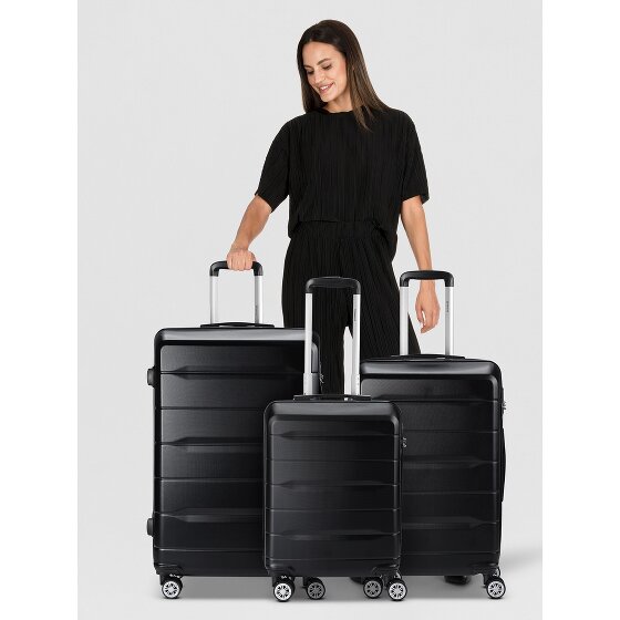 Benzi 5583 4 kółka Zestaw walizek 3-części