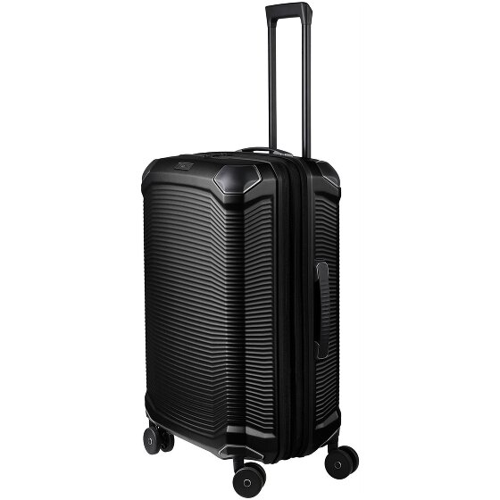 Travelite Millennium 4 kółka Zestaw walizek 3-części z plisą rozprężną