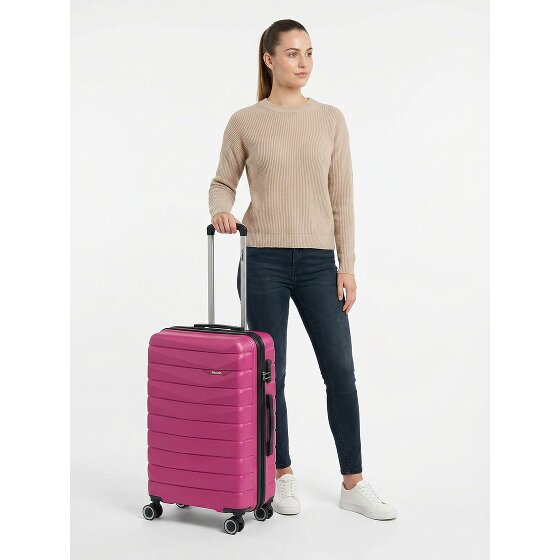 Bench Paris 4 kółka Walizka M 66 cm z funkcją poszerzenia