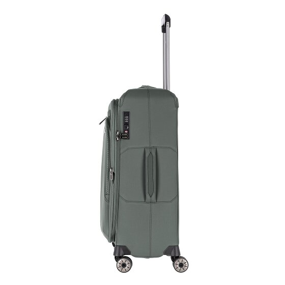 Travelite Priima 4 kółka Walizka 68 cm z plisą rozprężną