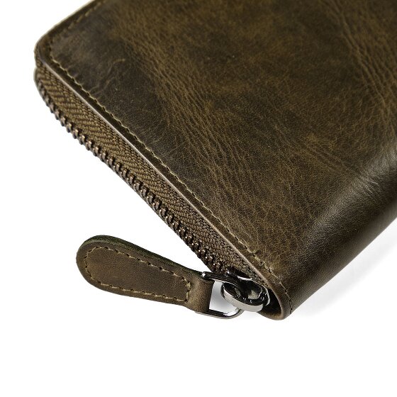 Greenburry Newport Portfel Ochrona RFID Skórzany 13 cm