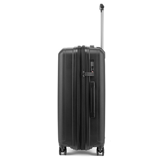 Epic Halo 4 kółka Walizka 66 cm z plisą rozprężną