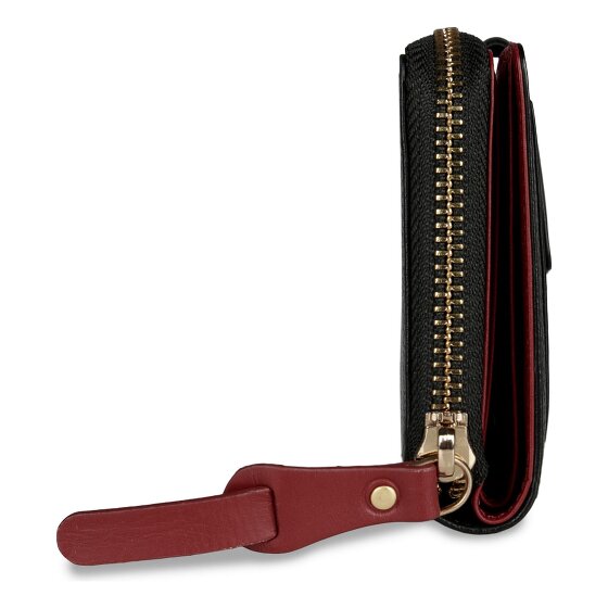 bugatti Viola Portfel Ochrona RFID Skórzany 14 cm