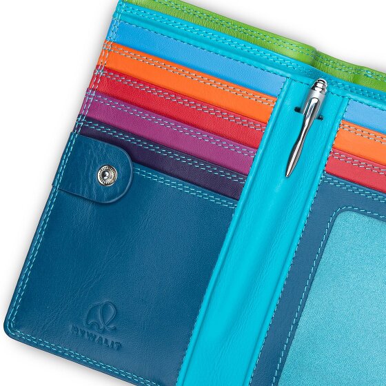 Mywalit Portfel Ochrona RFID Skórzany 8 cm