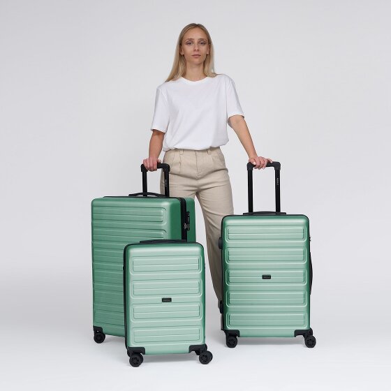 Redolz Essentials 08 3-SET 4 kółka Zestaw walizek 3-części