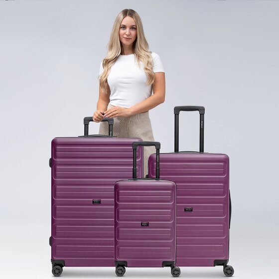 Redolz Essentials 08 3-SET 4 kółka Zestaw walizek 3-części