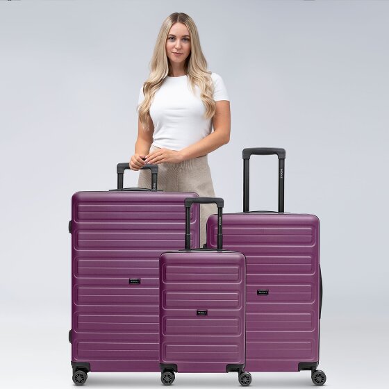 Redolz Essentials 08 3-SET 4 kółka Zestaw walizek 3-części