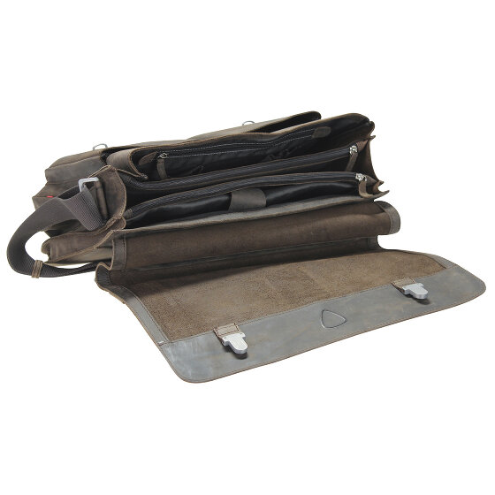 Strellson Richmond Messenger BriefBag XL Leather 41 cm Laptop Compartment