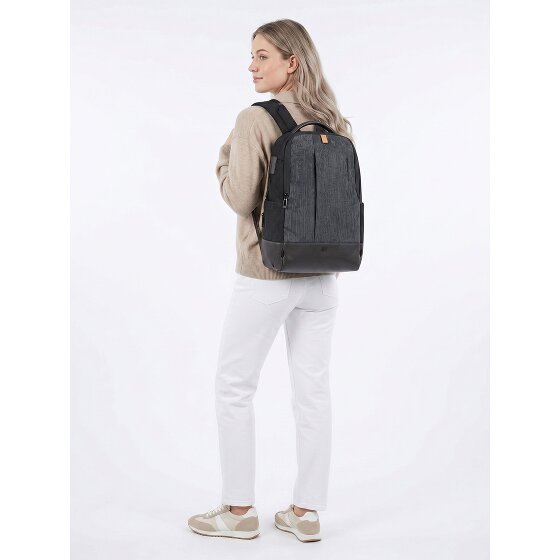 Piquadro Sync Plecak Ochrona RFID Skóra 47 cm Komora na laptopa