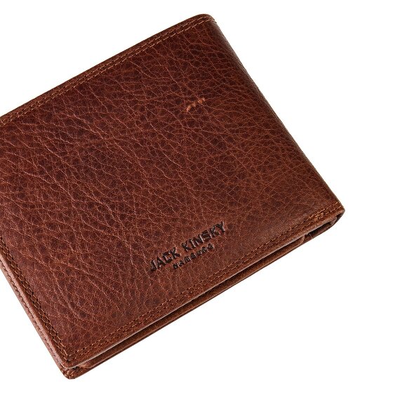 Jack Kinsky Porto 101 Portfel Ochrona RFID Skórzany 12.5 cm