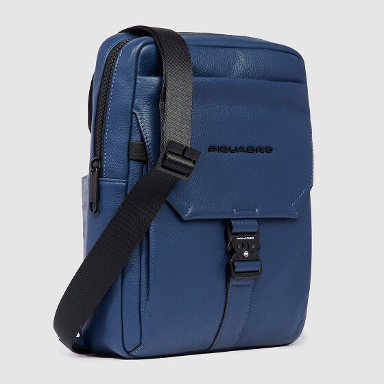 Piquadro Than Torba na ramię Ochrona RFID Skórzany 22 cm