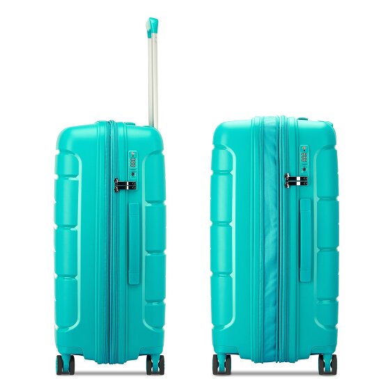 MODO by Roncato Starlight 3.0 4 kółka Walizka 66 cm z plisą rozprężną
