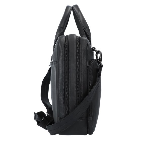 Plevier Structure Petronas Teczka Skórzany 40 cm Komora na laptopa