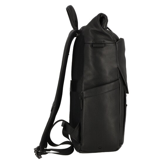 Piquadro Than Plecak biznesowy Skórzany 46 cm Komora na laptopa