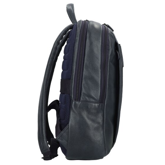 Piquadro P15S Plecak biznesowy Skórzany 42 cm Komora na laptopa