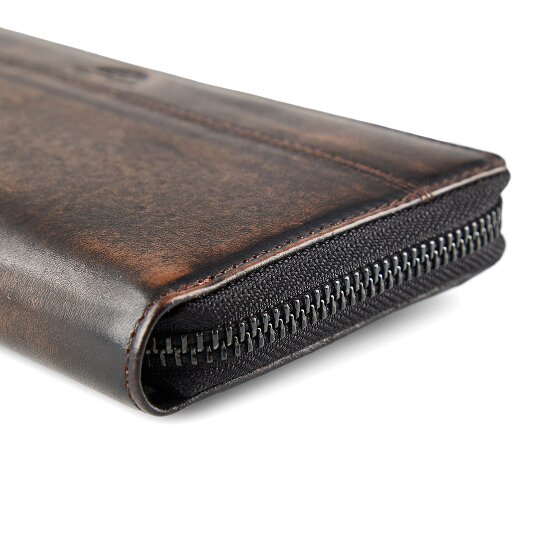 Greenburry Destressed Portfel Ochrona RFID Skórzany 19 cm