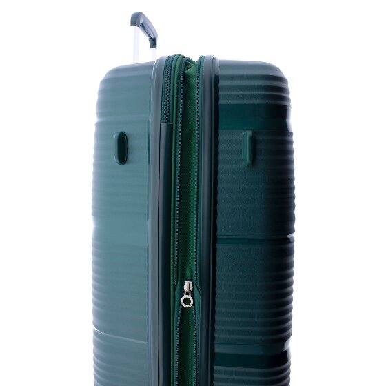 Gladiator 0800 4 kółka Walizka 76 cm z plisą rozprężną