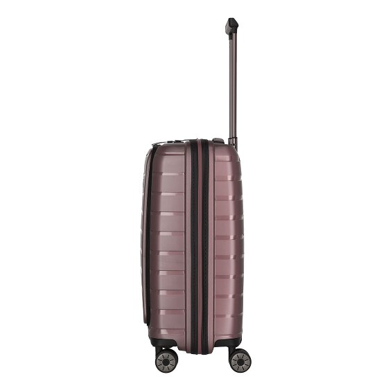 Travelite Air Base 4 kółka Walizka kabinowa 55 cm Komora na laptopa