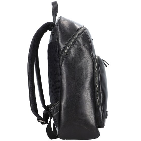 Plevier Rock Amaril Plecak biznesowy Skórzany 43 cm Komora na laptopa
