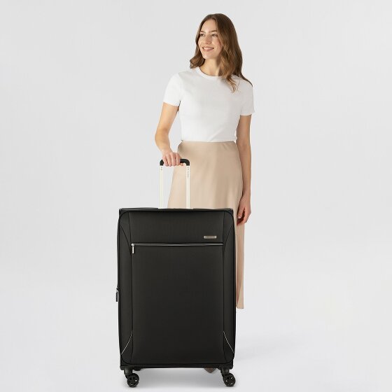 Samsonite Base Breeze 4 kółka Walizka 81 cm z plisą rozprężną