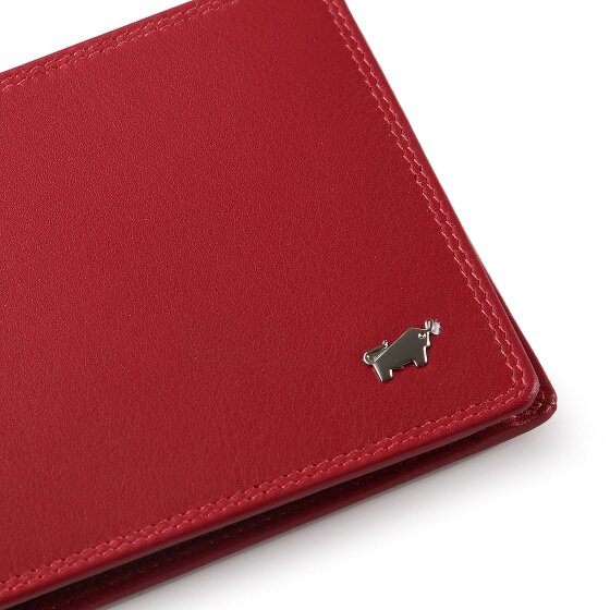 Braun Büffel Golf 3.0 Portfel Ochrona RFID Skórzany 12 cm