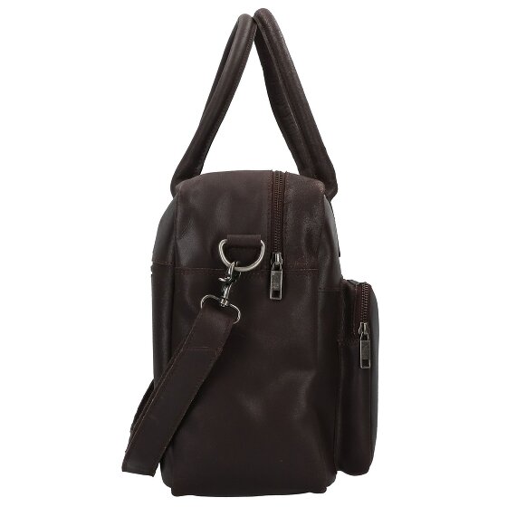 Burkely Vintage Mitch Briefcase Leather 39 cm Komora na laptopa
