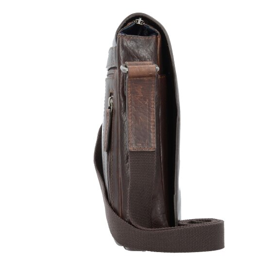 Leonhard Heyden Skórzana torba na ramię Roma 23 cm