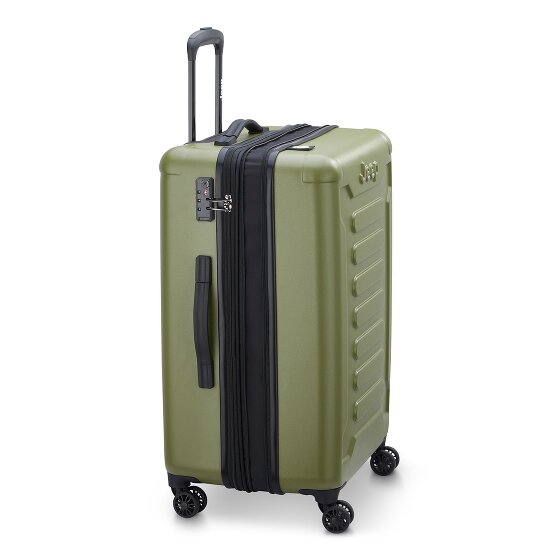 Jeep JH004C 4 kółka Walizka 68 cm z plisą rozprężną