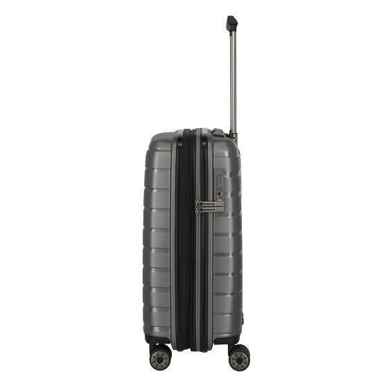 Travelite Air Base 4 kółka Walizka kabinowy 55 cm z plisą rozprężną