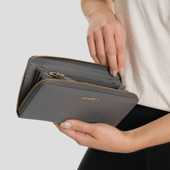 Lazarotti Bologna Leather Portfel Skórzany 19 cm