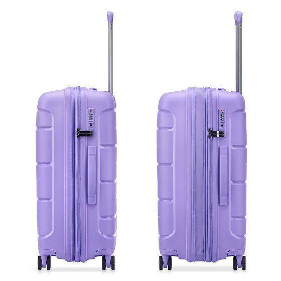 MODO by Roncato Starlight 3.0 4 kółka Zestaw walizek 2-części z plisą rozprężną