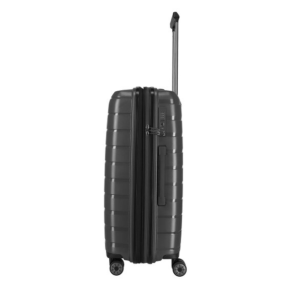 Travelite Air Base 4 kółka Walizka 67 cm z funkcją poszerzenia