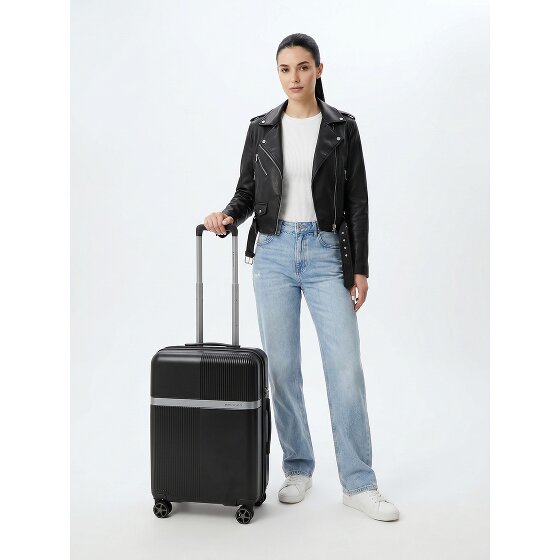 Roncato Airglam 2.0 4 kółka Walizka kabinowa 55 cm z funkcją poszerzenia