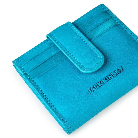 Jack Kinsky Aruba Portfel Ochrona RFID Skórzany 10 cm