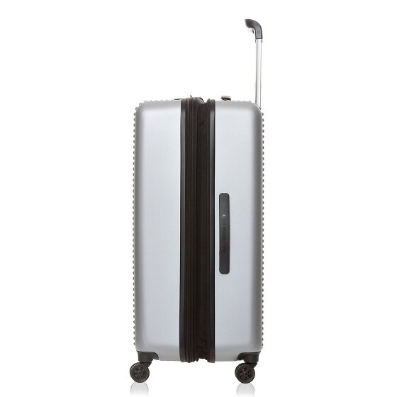 Mandarina Duck Tank Case 4 kółka Walizka L 75 cm z plisą rozprężną