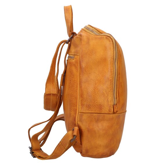 Harold's Skórzany plecak Submarine z przegrodą na laptopa 32 cm