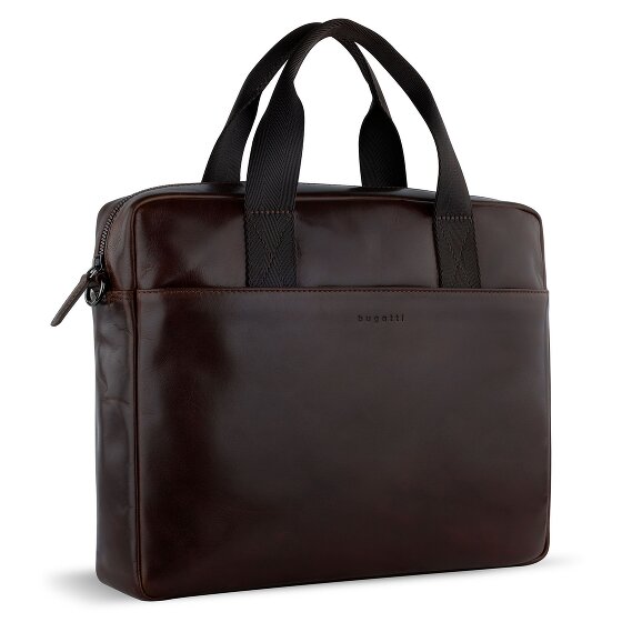 bugatti Romano Teczka Skórzany 38 cm Komora na laptopa