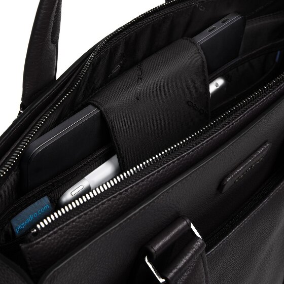 Piquadro Modus Special Leather Briefcase 34 cm