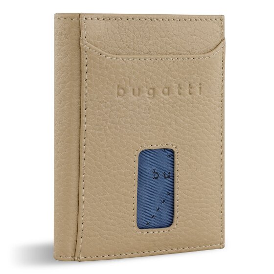 bugatti Secure Slim Portfel Ochrona RFID Skórzany 8 cm
