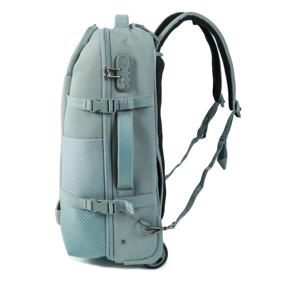 Hedgren Comby Multy 2 kółka Walizka z plecakiem Ochrona RFID 55 cm