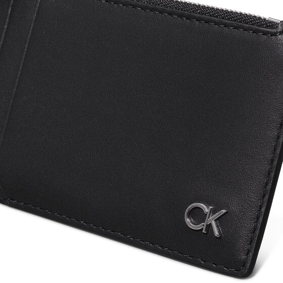 Calvin Klein Metal CK Etui na karty kredytowe Skórzany 12.5 cm
