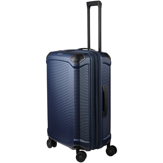 Travelite Millennium 4 kółka Zestaw walizek 3-części z plisą rozprężną