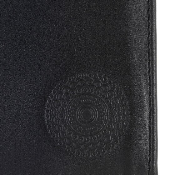 oxmox Leather Portfel Ochrona RFID Skóra 13 cm