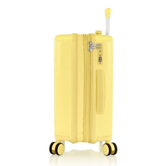 Heys Pastel 4 kółka Walizka kabinowy S 53 cm z plisą rozprężną