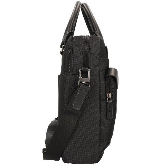 Piquadro Klout Teczka skórzana 42 cm Komora na laptopa