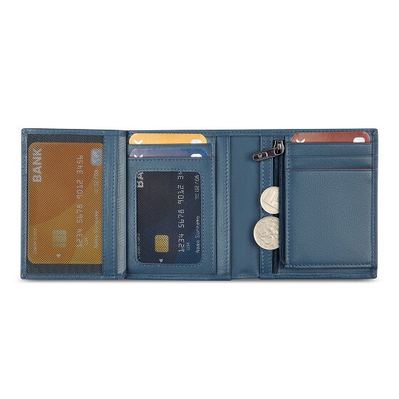 Roncato Detroit Portfel Ochrona RFID Skórzany 9 cm