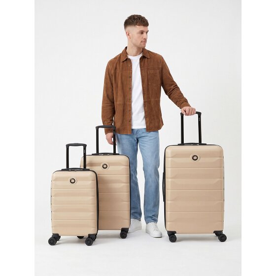 Delsey Paris Air Armour 4 kółka Zestaw walizek 3-części z funkcją poszerzenia